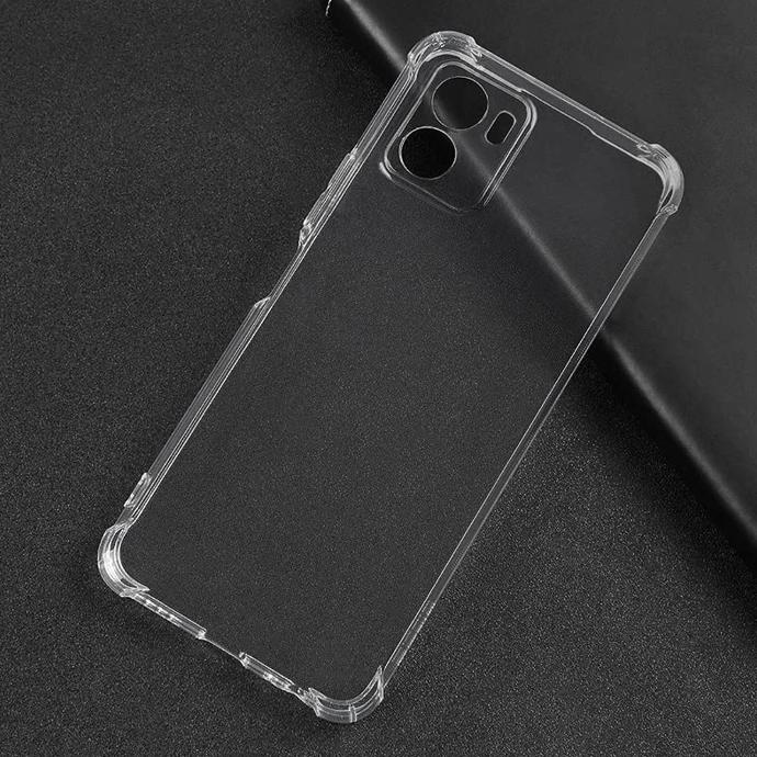 Vivo Y15S Transparent Silicone Mobile Pouch
