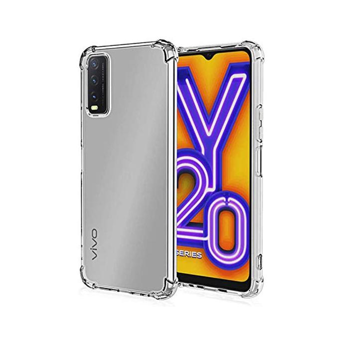 Vivo Y20|Y20i|Y20S|Y12S|Y12A 1.5 MM TPU|Transparent Back Case