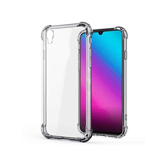 [PO7BVIY91C] Vivo Y91C Transparent Silicone Mobile Pouch