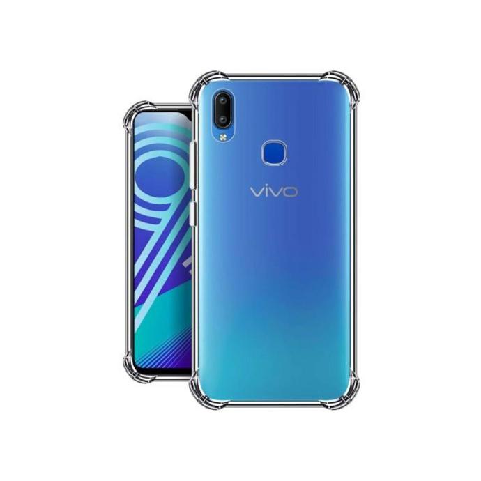 [PO7BVIY95] Vivo Y95 Transparent Silicone Mobile Pouch