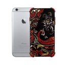 Iphone 6 Plus/6S Plus Embroidery Fancy Case Mobile Pouch (Black)