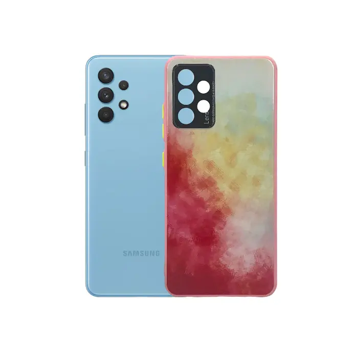 Samsung A32 Ladies Fancy Pouch Mobile Pouch (Pink)