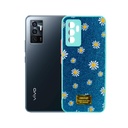 Vivo V23E Ladies Fancy Case Mobile Pouch (Sky Blue)