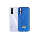 Vivo Y20 Ladies Fancy Pouch Mobile Pouch (Blue)