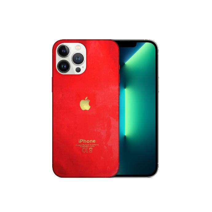 [SKINA4-7] Skina4-7 Apple Metal Skin Red - Sleek Protection for Your Device