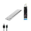 Basic Metal External Case Of Laptop SSD M2 
