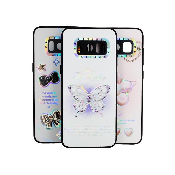 [PO31BSS8-15] Samsung S8 Ladies Fancy Print Casetify Case