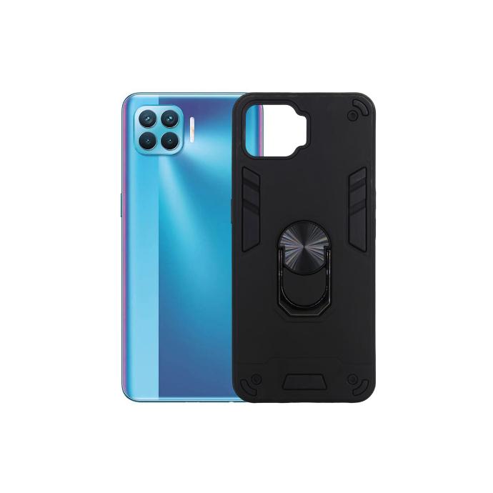 Oppo F17/A73 2020 Armor Back Case (Black)
