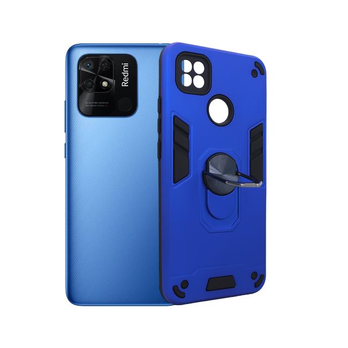 Redmi 10A/9C Armor Back Case (Blue)