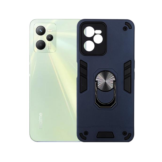 Oppo Realme C35/Realme Narzo 50A Prime Armor Back Case (Navy Blue)