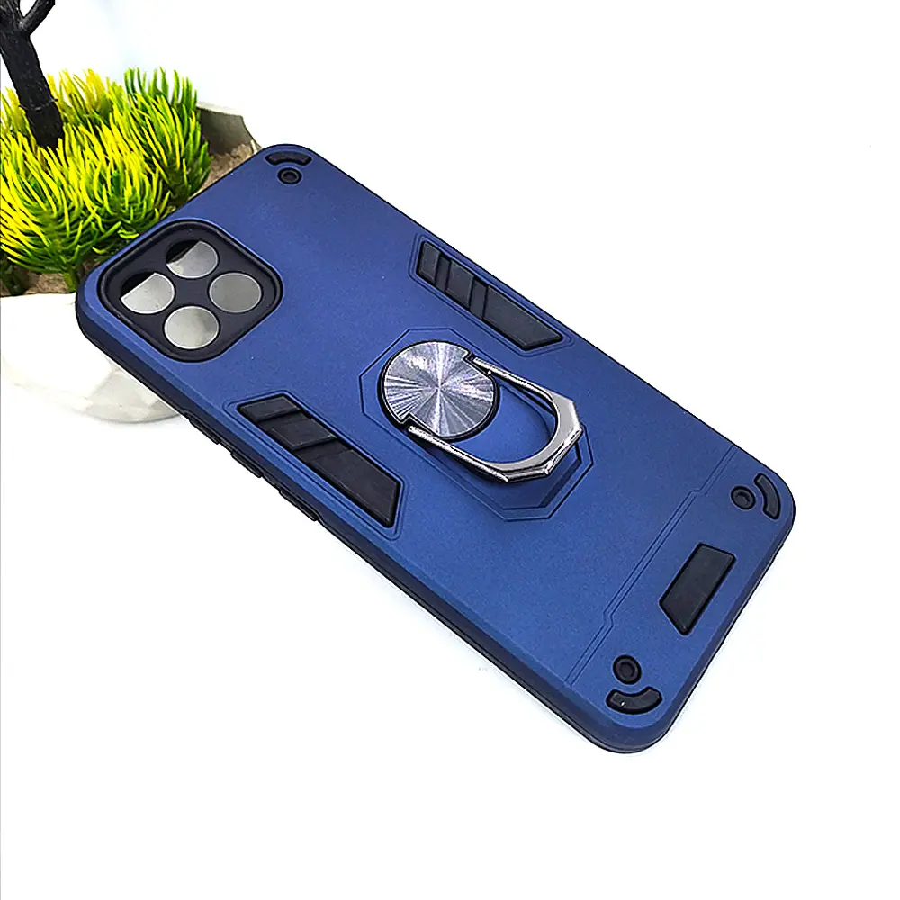 Infinix Smart 6 Hd Armor Back Case (Navy Blue)