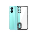 Oppo Realme C33 CD Chrome Back Case (Black)