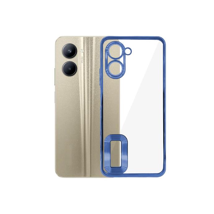 Oppo Realme C33 CD Chrome Back Case (Sky Blue)