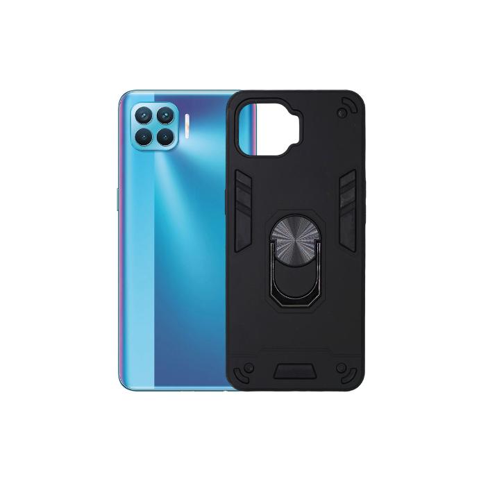 Oppo F17 Pro Armor Back Case (Black)