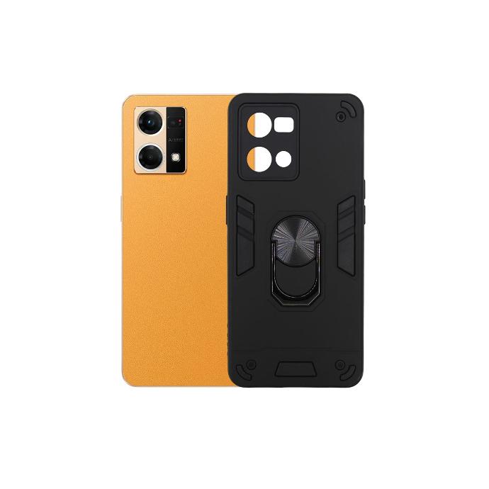 [PO39BOF21PR-1-2] Oppo F21 Pro 4G/Reno 7 4G Armor Back Case (Black)