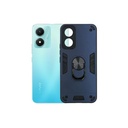 Vivo Y02S Armor Back Case (Navy Blue)