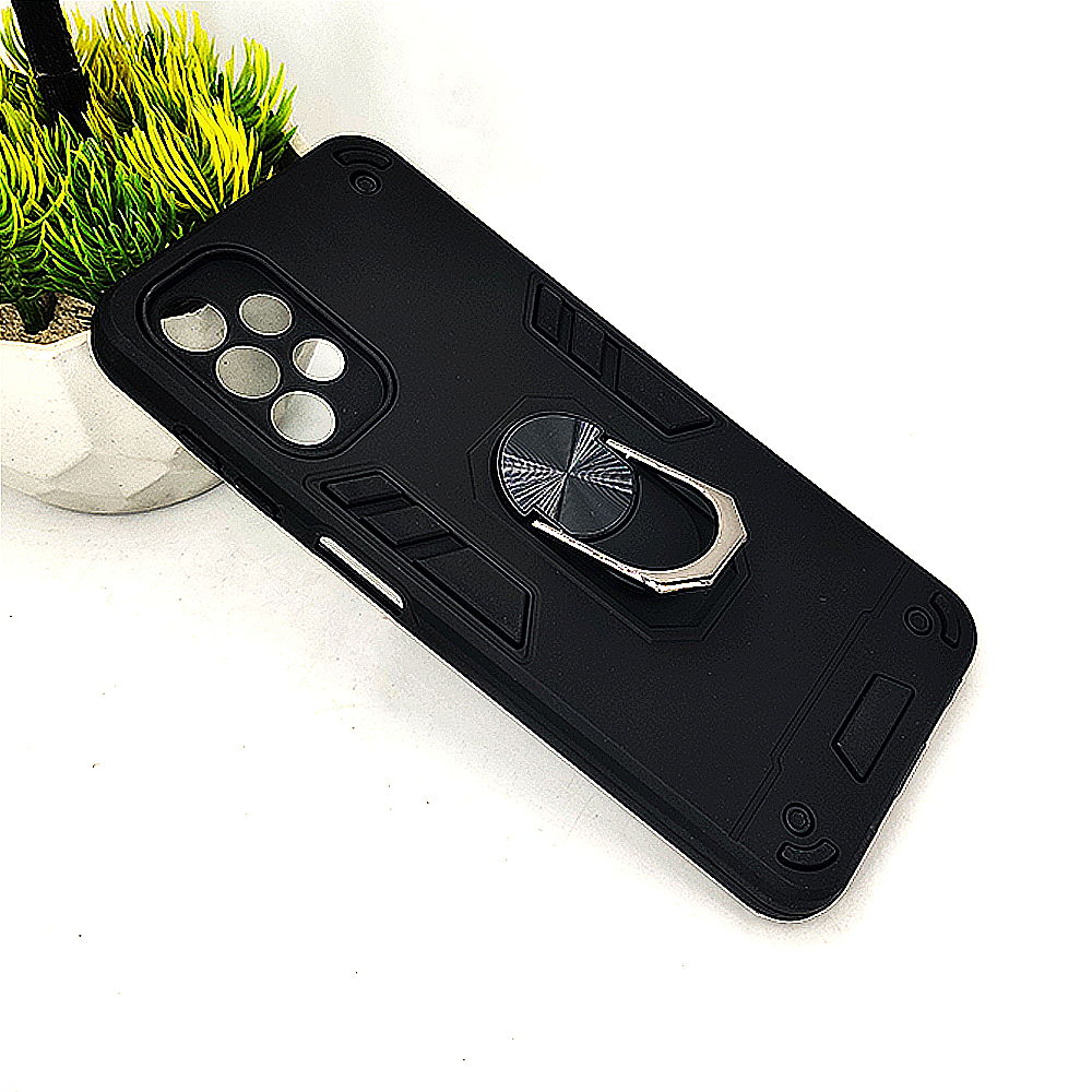 Samsung A13 4G Armor Back Case (Black)