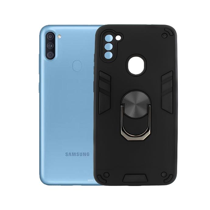 Samsung A11/M11 Armor Back Case (Black)