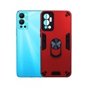 Infinix Hot 12 Armor Back Case (Red)