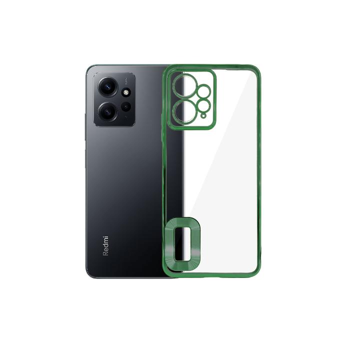 Redmi Note 12 CD-Chrome Back Case (Green)