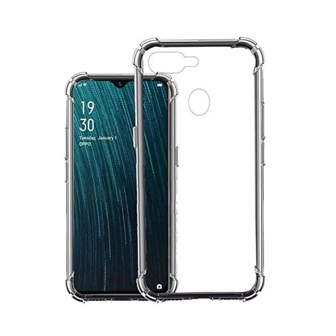 Oppo A5S/A12/A11K/A7/F9 1.5mm Transparent Case 