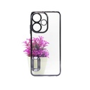 Infinix Hot 30I CD Chrome Back Case (Black)
