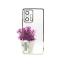 Redmi 11T CD Chrome Back Case (Silver)