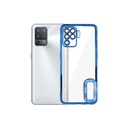 Oppo F19 Pro CD Chrome Back Case (Blue)