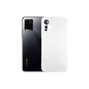 Vivo Y33S/Y21T/Y33T Soft Silicone Matte Camera Ring Case - White