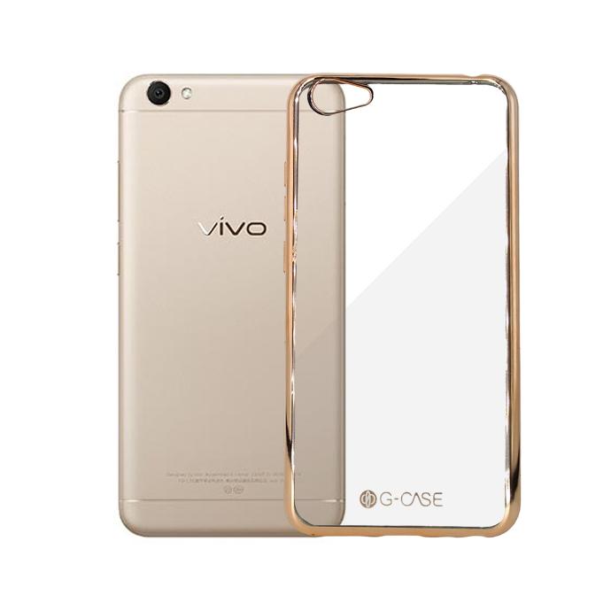 [PO29BViY67-14-5] Vivo Y67 G-Case (Golden)