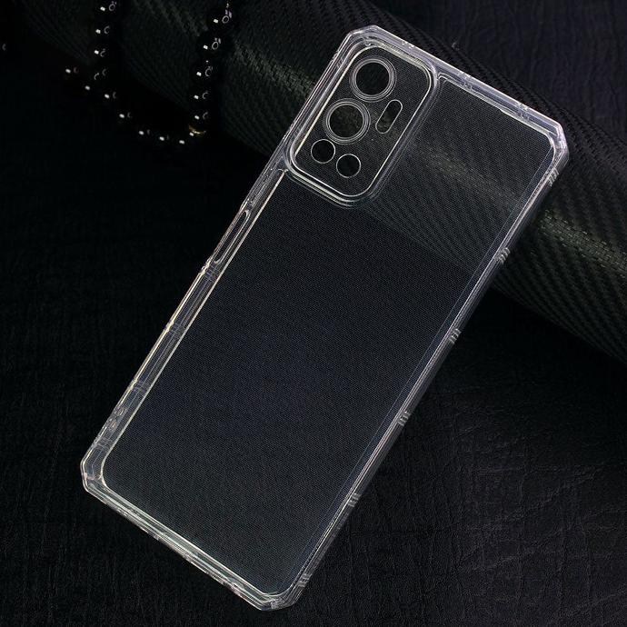 Infinix Hot 12 2mm Four Sided Airbag Transparent Back Case