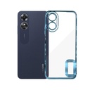 Oppo A17/A17K CD Chrome Side Colour Case (Sky Blue)