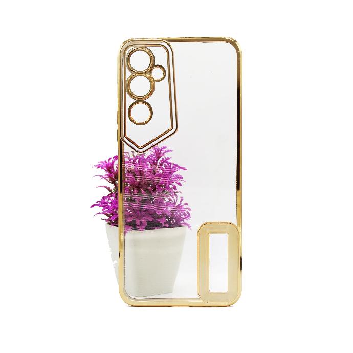 Tecno Pova Neo 2 CD Chrome Case Gold – Glossy Side Color Back Cover