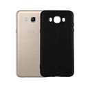 Samsung J710 Remax Case - Soft Silicone Back, Black
