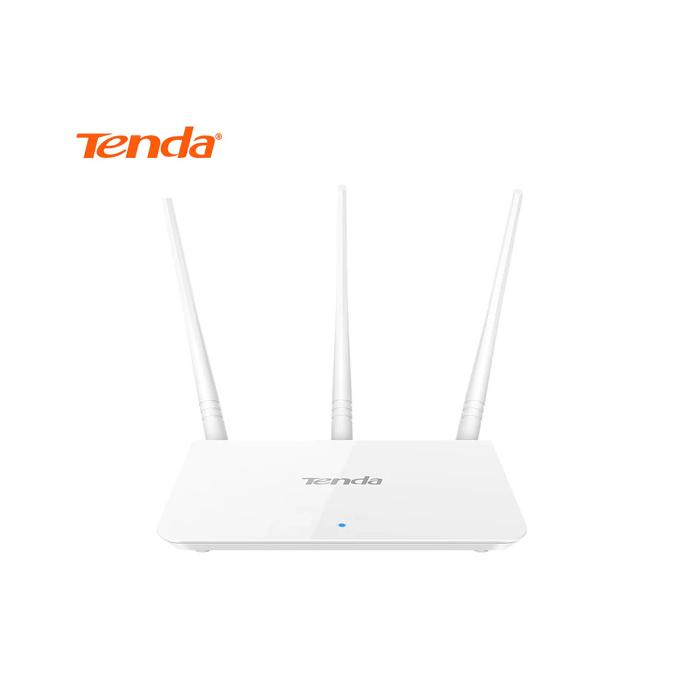 Tenda F3 Router with 3 Antennas for Enhanced WiFi Coverage