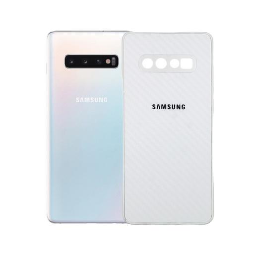 Samsung S10 Plus AG Glass Lining Case (White)