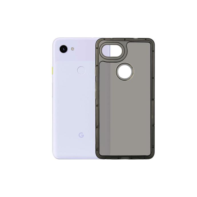 Google Pixel 3A XL 2mm Colour Transparent Case (Grey)