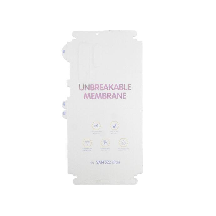 [PL10SS22UL-3] Samsung S22 Ultra 360 Matte Membrane Sheet - Sleek Protection & Style