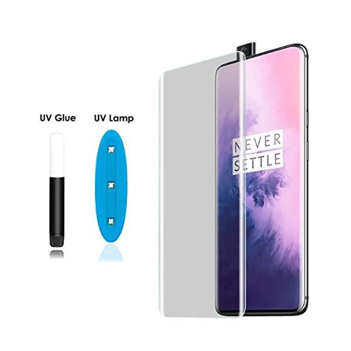 [PL16ONEPL7PR-5] "OnePlus 7 Pro G Rhino UV Glass Protector - Premium Screen Defense"