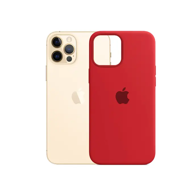 [PO23BIP12PMAX-1-4] Iphone 12 Pro Max Originalinal Official Case (Red)