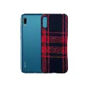 Huawei Y6 Pro 2018 Leather Back Case (Red) - Stylish & Durable Protection