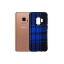 Samsung S9 Leather Back Case (Blue)