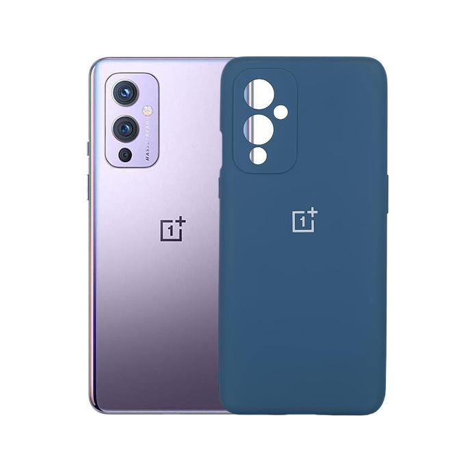 [PO23B1PL9-1-3] OnePlus 9 Official Soft Silky Case (Blue)