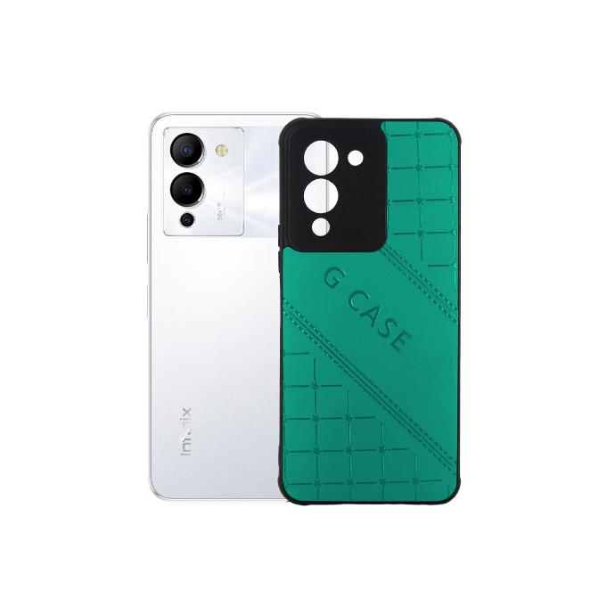 Infinix Note 12 G96 G-Case Leather Back Case (Sea Green) - Stylish Protection