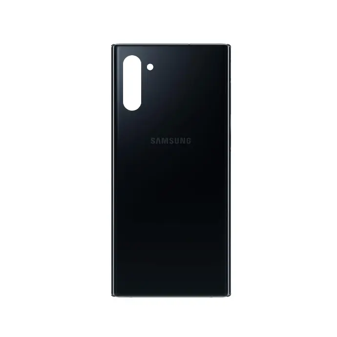 [HS9SNOT10-3-2] Samsung Note 10 Back Cover - Black | Durable Replacement Housing