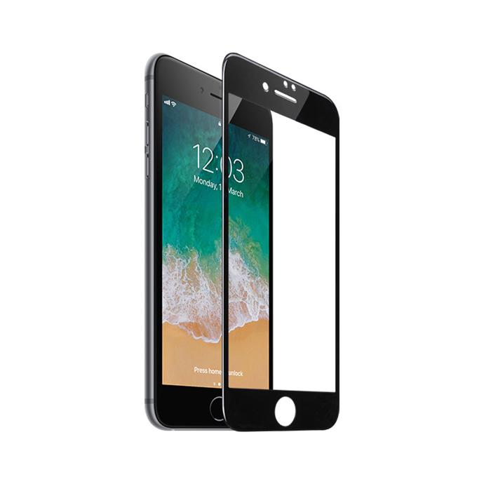 [PL6IP7G-12-2] iPhone 7 Black OG Glass | OG Glass for iPhone 6, 6s, 7, SE 2020, 8 | & More | Support Multiple Mobiles