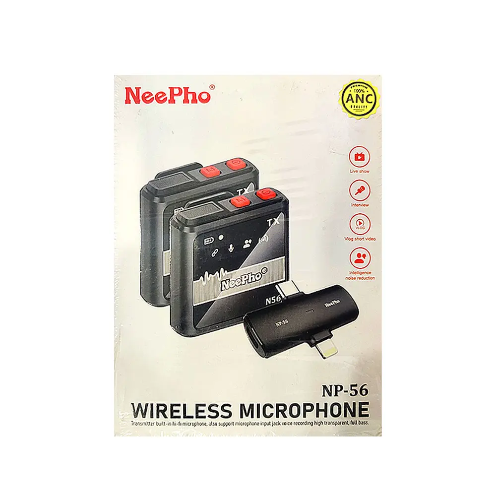 [CPU MIC-3] K50 Wireless Dual Caller Mic with Noise Cancellation