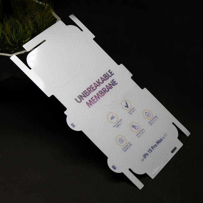 iPhone 15 Pro Max Membrane Sheet - Ultra-Thin & Scratch-Resistant Protection