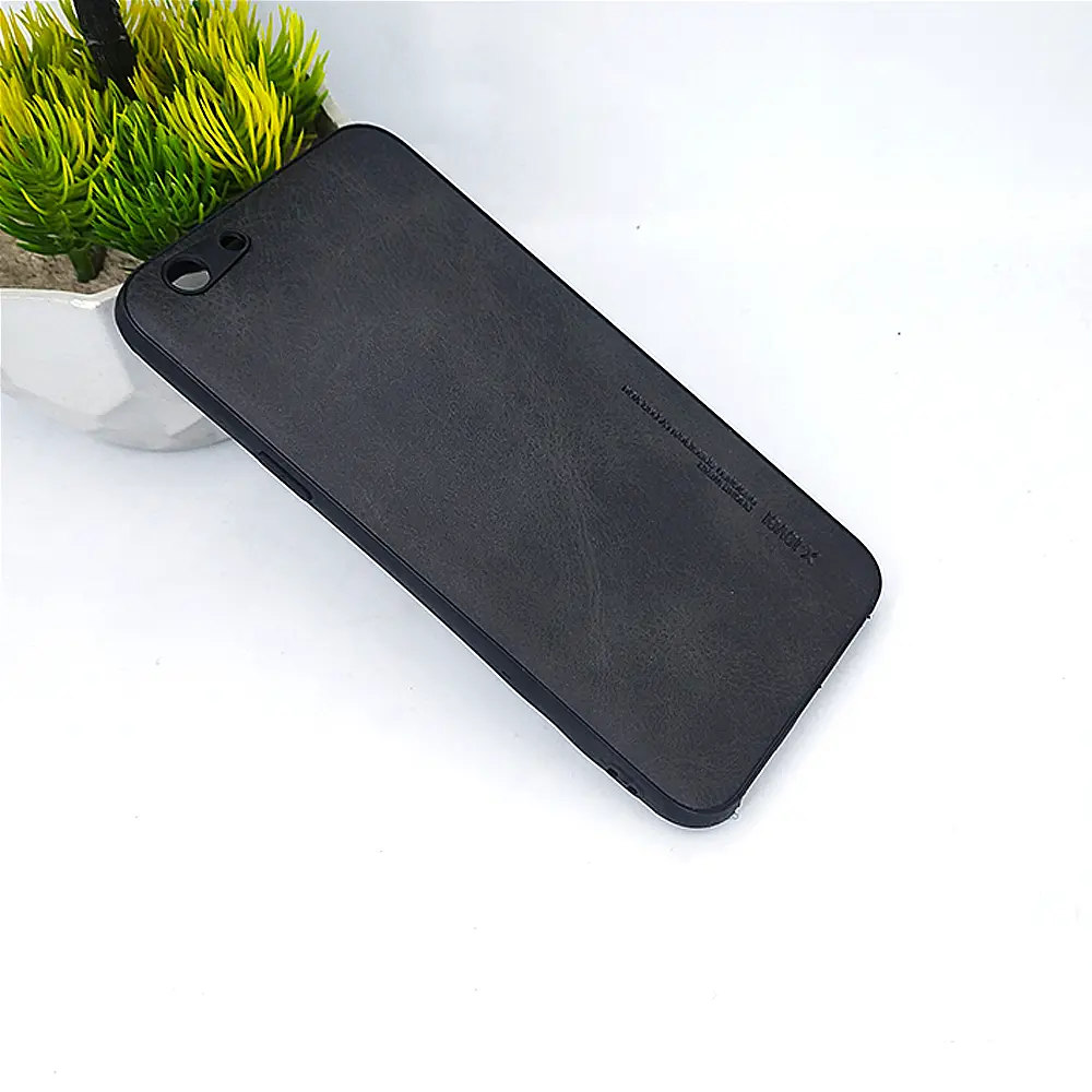 Oppo F1s/A59 Leather Back Case - Classic Black Protection