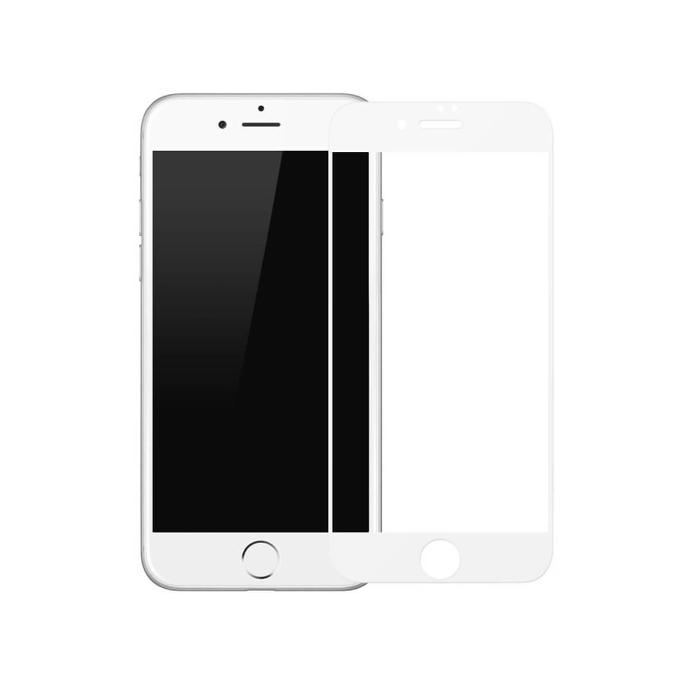 iPhone 7 Plus White OG Glass Screen Protector - Full Coverage & Clarity
